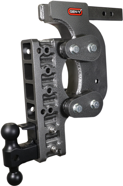 GEN-Y Hitch - GEN-Y Hitch The BOSS TORSION-FLEX 2" Shank 17.5" Drop 1.7K TW 16K Hitch Dual-Ball Pintle - GH-1426