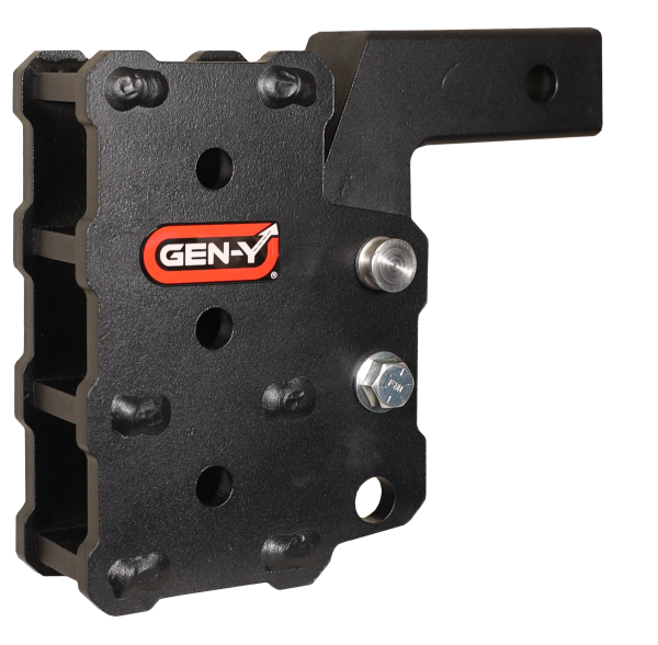 GEN-Y Hitch - GEN-Y Hitch PHANTOM Flip 2" Shank 6" Drop 1.2K TW 12K Hitch Only - GH-15001