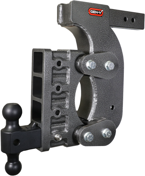 GEN-Y Hitch - GEN-Y Hitch The BOSS TORSION-FLEX 2.5" Rec 15" Drop 2.4K TW 21K Hitch Dual-Ball Stabilizer - GH-1514