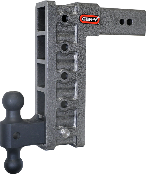 GEN-Y Hitch - GEN-Y Hitch MEGA-DUTY 3" Shank 12" Drop 3.5K TW 32K Hitch & GH-0161 Dual-Ball - GH-1715