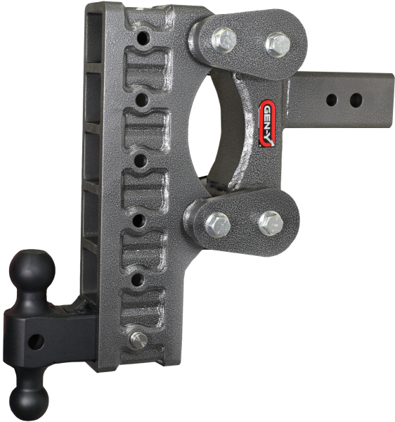 GEN-Y Hitch - GEN-Y Hitch The BOSS TORSION-FLEX 3" Shank 12" Drop 2.4K TW 21K Hitch & GH-061 Dual-Ball - GH-1816