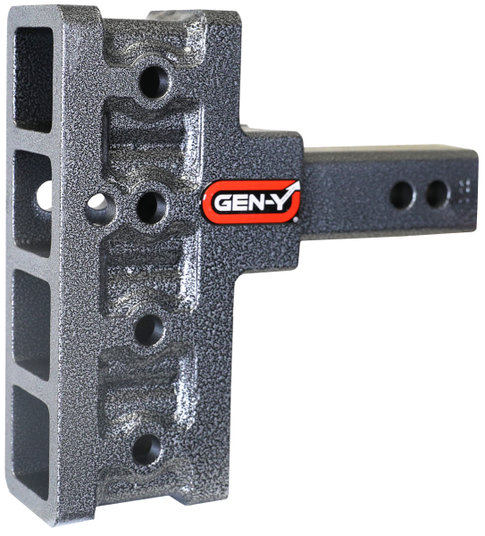 GEN-Y Hitch - GEN-Y Hitch MEGA-DUTY 2" Shank 5" Offset Drop 2K TW 16K Hitch Only - GH-204