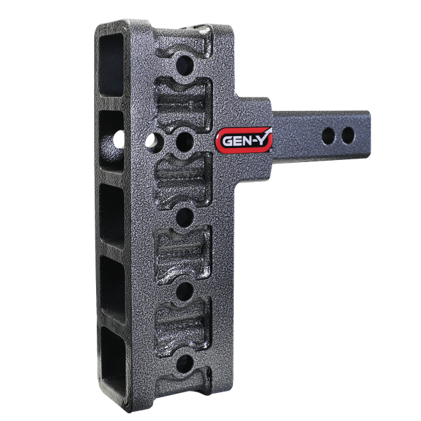 GEN-Y Hitch - GEN-Y Hitch MEGA-DUTY 2" Offset Shank 2.5" Rise 7.5" Drop 2K TW 16K Hitch Only - GH-205