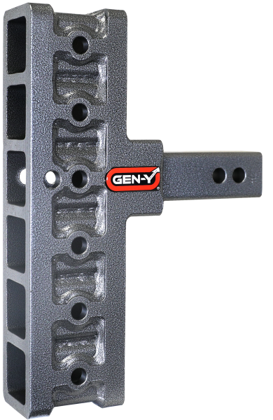 GEN-Y Hitch - GEN-Y Hitch MEGA-DUTY 2" Shank 7.5" Offset Drop 2K TW 16K Hitch Only - GH-206