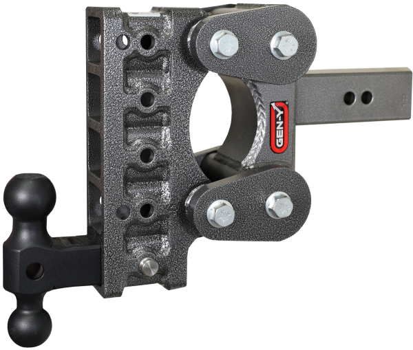 GEN-Y Hitch - GEN-Y Hitch The BOSS TORSION-FLEX 2.5" Shank 7.5" Drop 1.1K TW 10K Hitch & GH-031 Dual-Ball - GH-2315