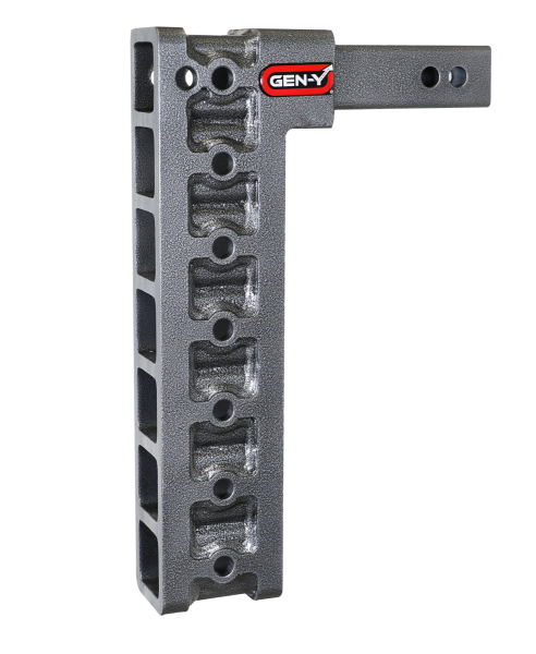 GEN-Y Hitch - GEN-Y Hitch MEGA-DUTY 2" Shank 15" Drop 2K TW 16K Hitch & GH-0100 Stabilizer Kit - GH-507