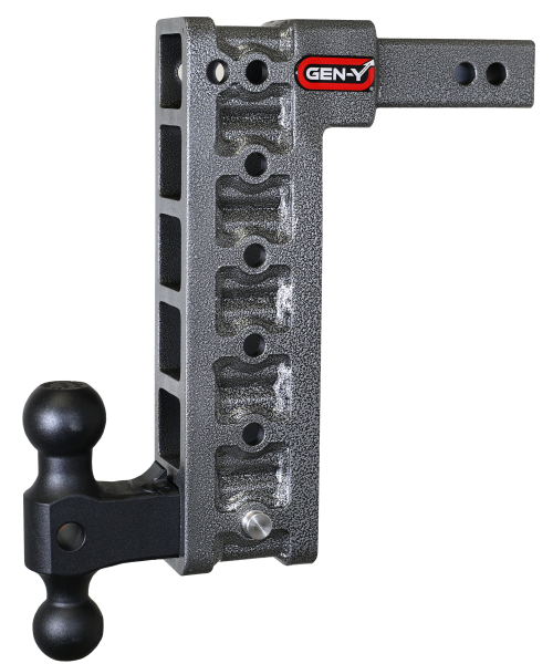 GEN-Y Hitch - GEN-Y Hitch MEGA-DUTY 2" Shank 12.5" Drop 2K TW 16K Hitch Dual-Ball Stabilizer Recommend - GH-516