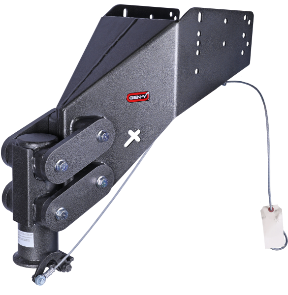 GEN-Y Hitch - GEN-Y Hitch EXECUTIVE TORSION-FLEX AL 5th to Gooseneck 2 5/16" Coupler 1.5K-3.5K pin 21K - GH-8045AL