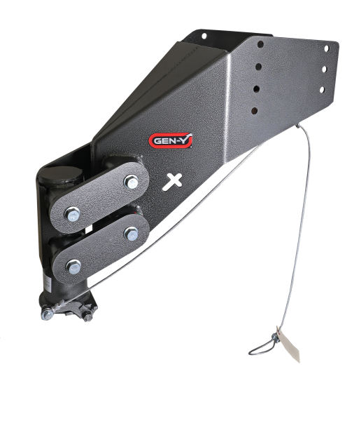 GEN-Y Hitch - GEN-Y Hitch EXECUTIVE TORSION-FLEX AL Rhino 5th Pin Box Goose 2 5/16" Coupler 2K-4.5Kpin 24K - GH-8056AL