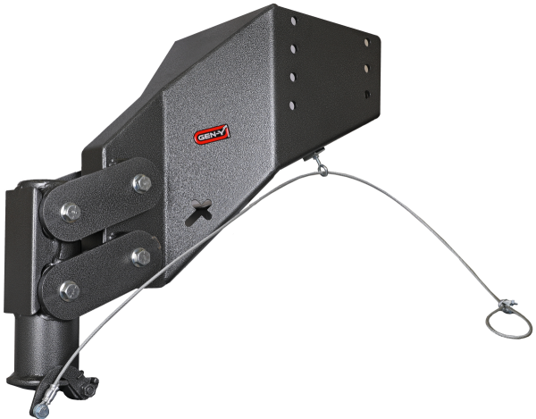 GEN-Y Hitch - GEN-Y Hitch EXECUTIVE TORSION-FLEX AL Rhino 5th Box Goose 2 5/16" Coupler 4.5K-6.5Kpin 25K - GH-8076AL