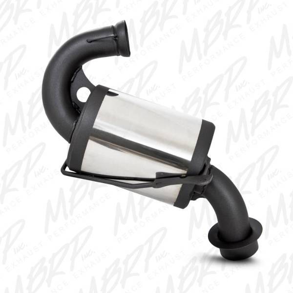 MBRP Exhaust - MBRP Exhaust Trail MufflerBolt-on DesignPacked Muffler. - 1097526