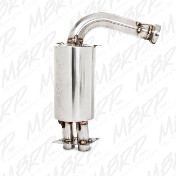 MBRP Exhaust - MBRP Exhaust Standard MufflerBolt-on DesignPacked Muffler. - 1190215