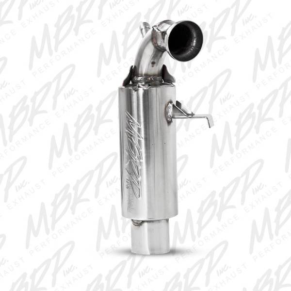 MBRP Exhaust - MBRP Exhaust Race MufflerBolt-on DesignPacked Muffler. - 1260214