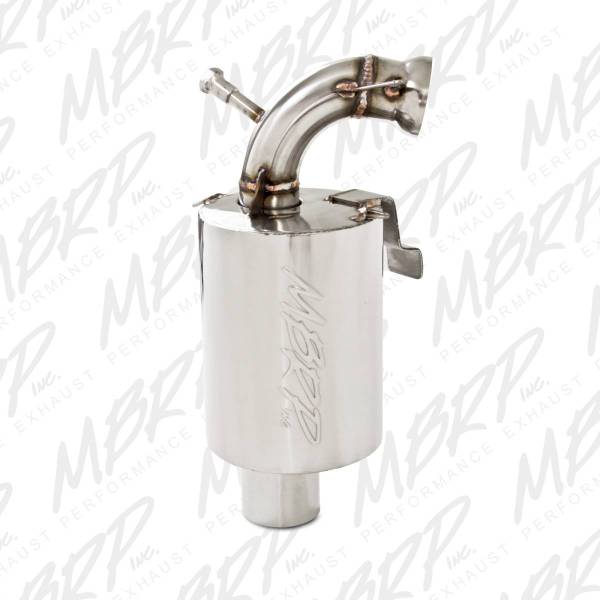 MBRP Exhaust - MBRP Exhaust Trail MufflerBolt-on DesignPacked Muffler. - 126T209