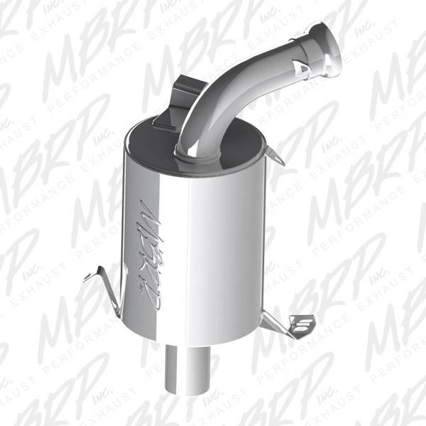 MBRP Exhaust - MBRP Exhaust Trail MufflerBolt-on DesignPacked Muffler. - 127T209