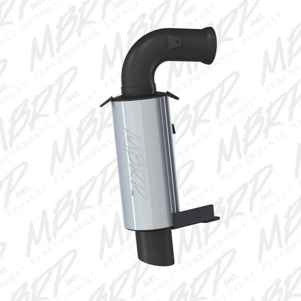 MBRP Exhaust - MBRP Exhaust Race MufflerBolt-on DesignPacked Muffler. - 1330207