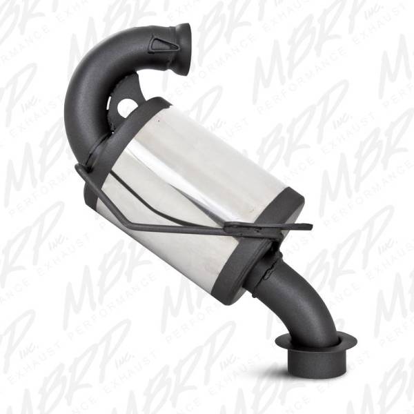 MBRP Exhaust - MBRP Exhaust Trail MufflerBolt-on DesignPacked Muffler. - 1725207