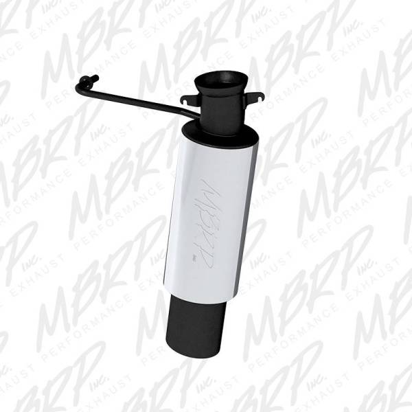 MBRP Exhaust - MBRP Exhaust Race MufflerBolt-on DesignPacked Muffler. - 2370209