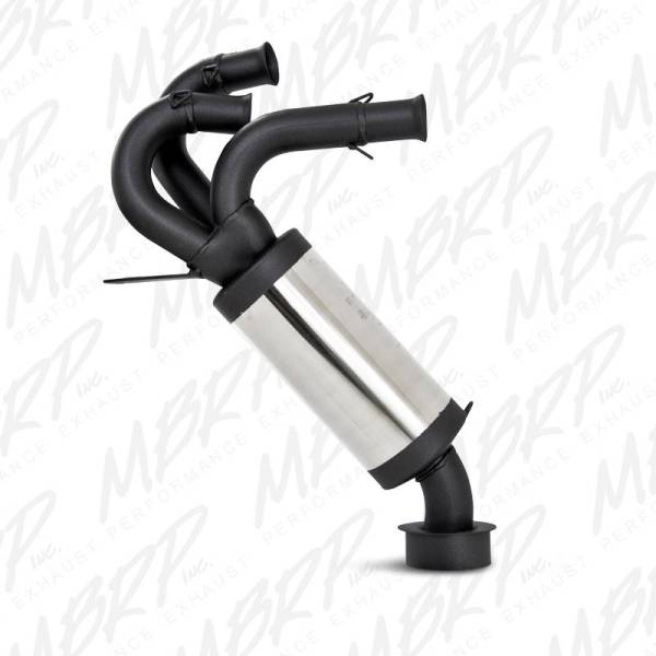 MBRP Exhaust - MBRP Exhaust Race MufflerBolt-on DesignPacked Muffler. - 3010311