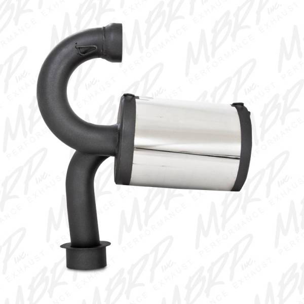MBRP Exhaust - MBRP Exhaust Trail MufflerBolt-on DesignPacked Muffler. - 4025306