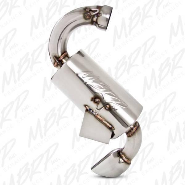 MBRP Exhaust - MBRP Exhaust Standard MufflerBolt-on DesignPacked Muffler. - 4200210