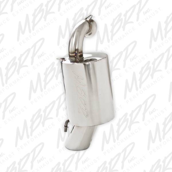 MBRP Exhaust - MBRP Exhaust Trail MufflerBolt-on DesignPacked Muffler. - 4230215