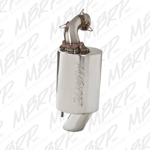 MBRP Exhaust - MBRP Exhaust Trail MufflerBolt-on DesignPacked Muffler. - 427T209