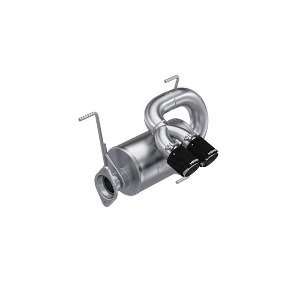 MBRP Exhaust - MBRP Exhaust SingleSlip-onDual OutletT304CF - AT-9533PT