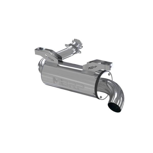 MBRP Exhaust - MBRP Exhaust Performance MufflerSpark Arrestor IncludedPacked Muffler - AT-9801PT