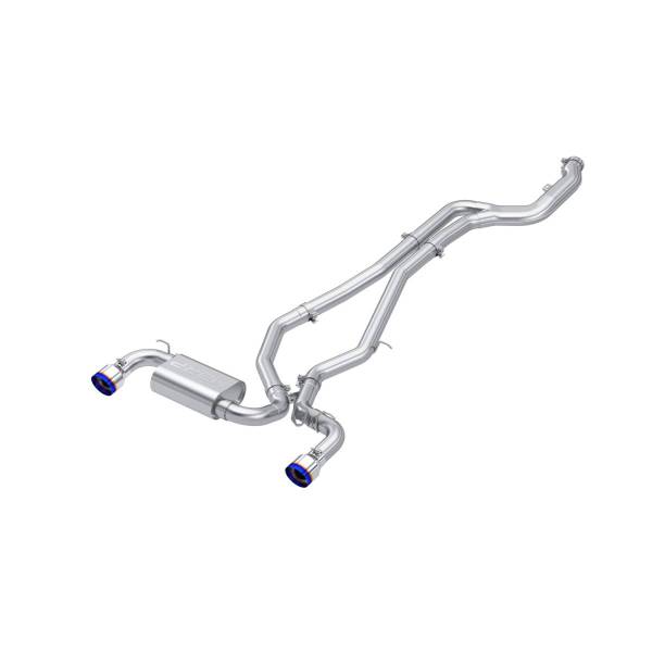 MBRP Exhaust - MBRP Exhaust 3in Cat-BackDual Rear ExitT304BE Tips - S43003BE