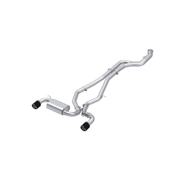 MBRP Exhaust - MBRP Exhaust 3in Cat-BackDual Rear ExitT304CF Tips - S43003CF