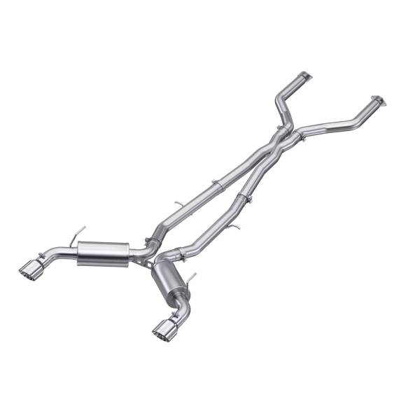 MBRP Exhaust - MBRP Exhaust 3in. Cat-BackDual Rear ExitT304 - S4400304