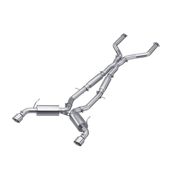 MBRP Exhaust - MBRP Exhaust 3in. Cat-BackDual Rear ExitT304Tour - S4405304