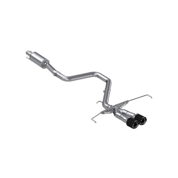 MBRP Exhaust - MBRP Exhaust 3in. Cat-BackDual Split Center Rear ExitT304CF Tips - S47053CF