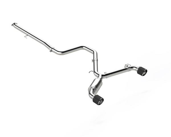 MBRP Exhaust - MBRP Exhaust 3in. Cat-BackDual Rear ExitActiveT304 with CF Tips - S47073CF