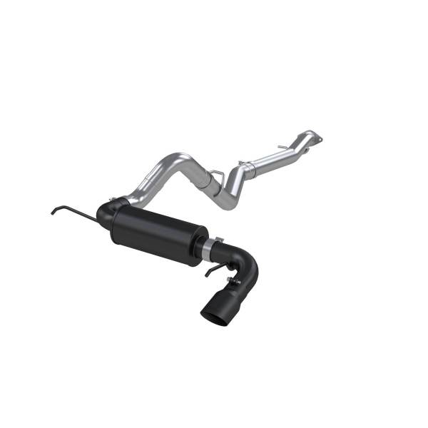 MBRP Exhaust - MBRP Exhaust 3in. Cat-BackSingle Rear ExitBLK - S5235BLK