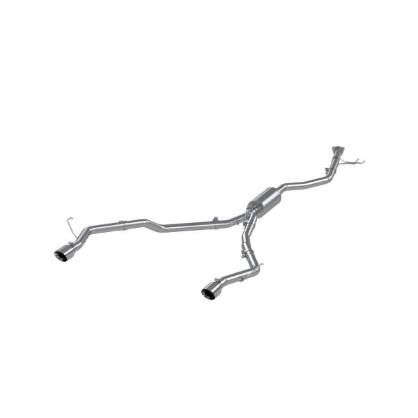 MBRP Exhaust - MBRP Exhaust 2.5in. Cat-BackDual Split Rear ExitT304 - S5901304