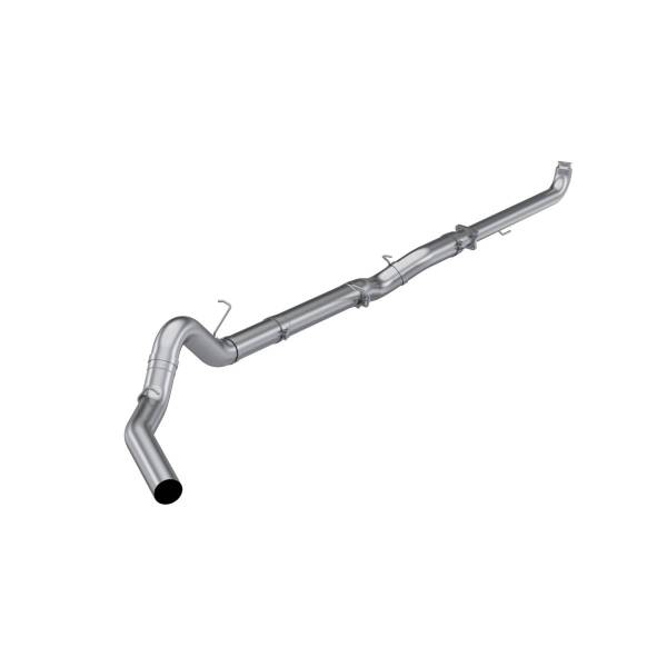 MBRP Exhaust - MBRP Exhaust 5in. Downpipe-Back w/o muffler - T409 Stainless - 2001-2004 GM 6.6L Duramax - S60210SLM