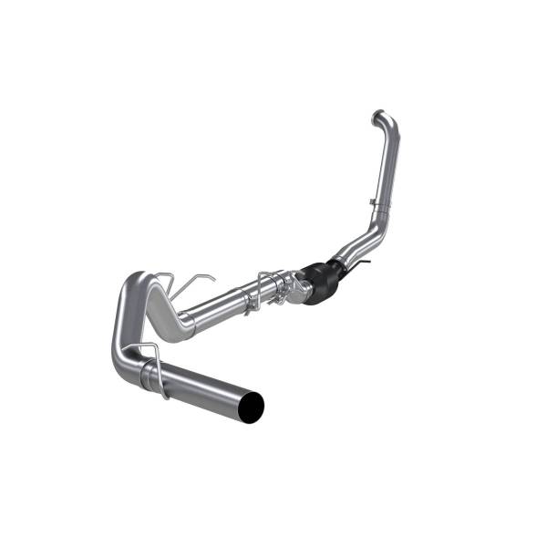 MBRP Exhaust - MBRP Exhaust 4in. Turbo BackSingle Side ExitNo MufflerRetains Stock CatAL - S6212PLM