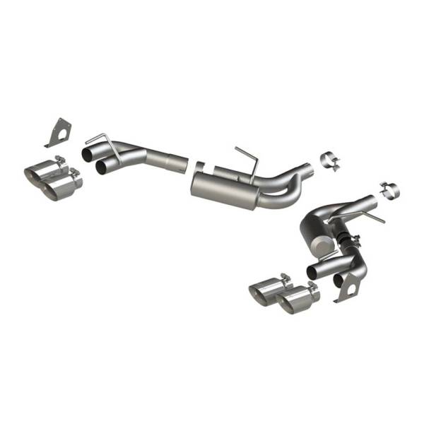 MBRP Exhaust - MBRP Exhaust 2.5in. Axle-BackDual Rear ExitQuad TipsAL - S7039AL