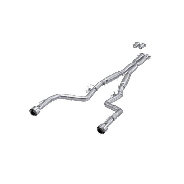 MBRP Exhaust - MBRP Exhaust 3in. Cat-BackDual Rear ExitStreet VersionALDual Tips - S7117AL