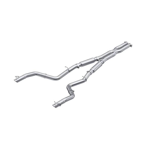 MBRP Exhaust - MBRP Exhaust 3in. Cat-BackDual Rear ExitStreet ProfileAL - S7119AL