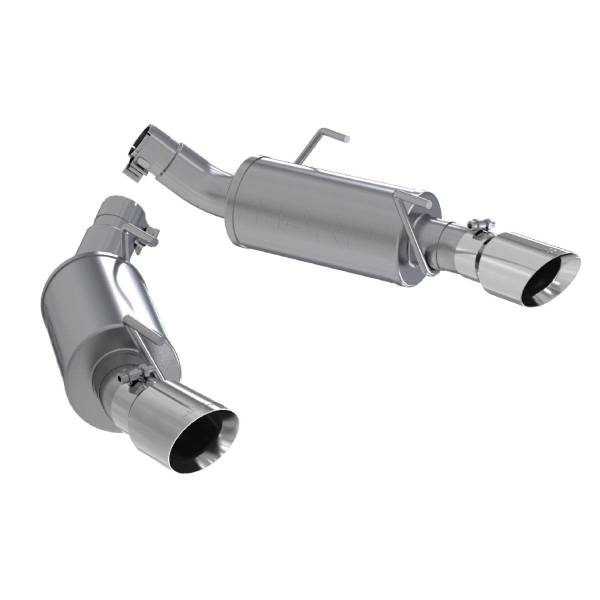 MBRP Exhaust - MBRP Exhaust 2.5in. Axle-BackDual MufflersDual Rear ExitT304 - S7200304