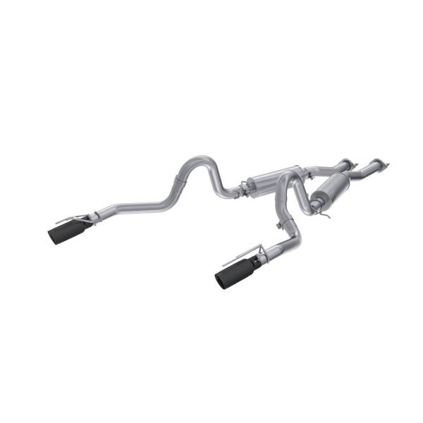 MBRP Exhaust - MBRP Exhaust 2.5in. Cat-BackDual Rear ExitALBLK Tips - S7221ALBT