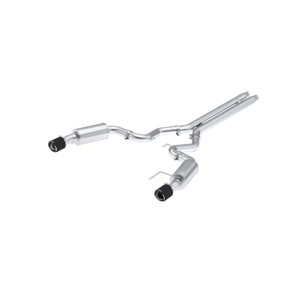 MBRP Exhaust - MBRP Exhaust 3in. Cat-BackDual Split Rear ExitStreet VersionCF - S72513CF