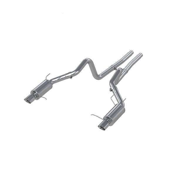 MBRP Exhaust - MBRP Exhaust 3in. Cat-BackDual Split Rear ExitStreet VersionT409 - S7258409