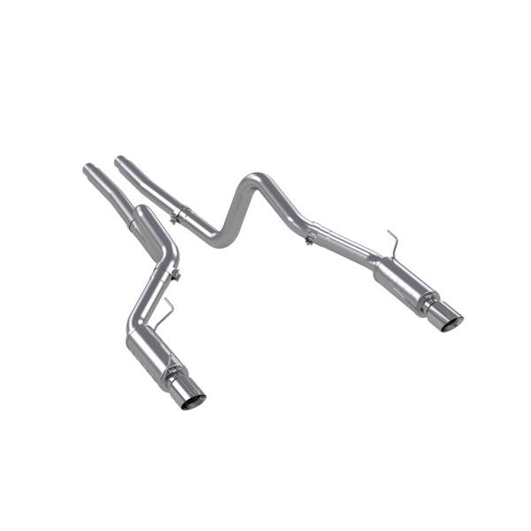 MBRP Exhaust - MBRP Exhaust 3in. Cat-BackDual Split Rear ExitRace VersionAL - S7270AL