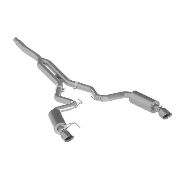 MBRP Exhaust - MBRP Exhaust 3in. Cat-BackDual Split Rear ExitStreet VersionAL - S7274AL