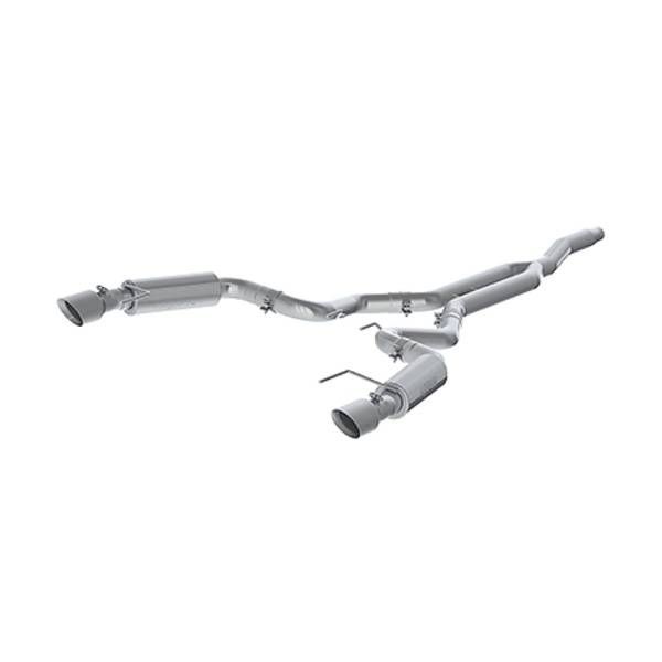 MBRP Exhaust - MBRP Exhaust 3in. Cat-BackDual Split Rear ExitRace VersionAL - S7275AL