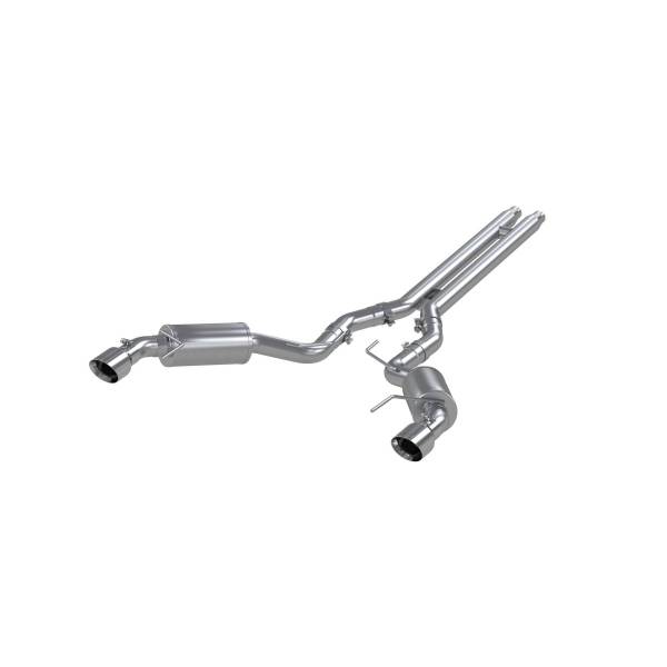 MBRP Exhaust - MBRP Exhaust 3in. Cat-BackDual Split Rear ExitStreet VersionT409 - S7277409